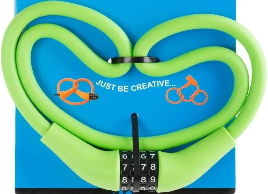 Замок велосипедный Messingschlager M-WAVE D 12.9 Mem (Green)