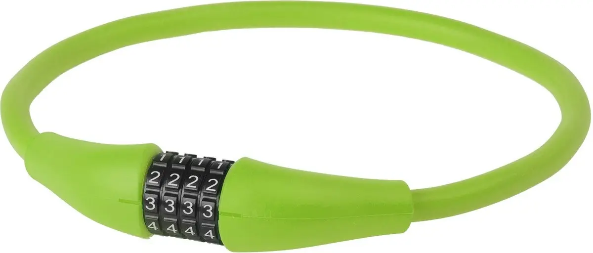 Замок велосипедный Messingschlager M-WAVE D 12.9 Mem (Green)