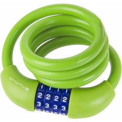 Lacat pentru bicicleta Messingschlager M-WAVE DS 12.10 S (Green)