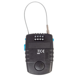 Замок велосипедный Messingschlager M-WAVE Lock N Roll Alarm (Black) Thumb