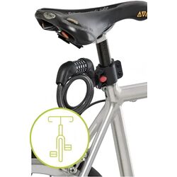 Lacat pentru bicicleta Newrban 209867 (Black) Thumb