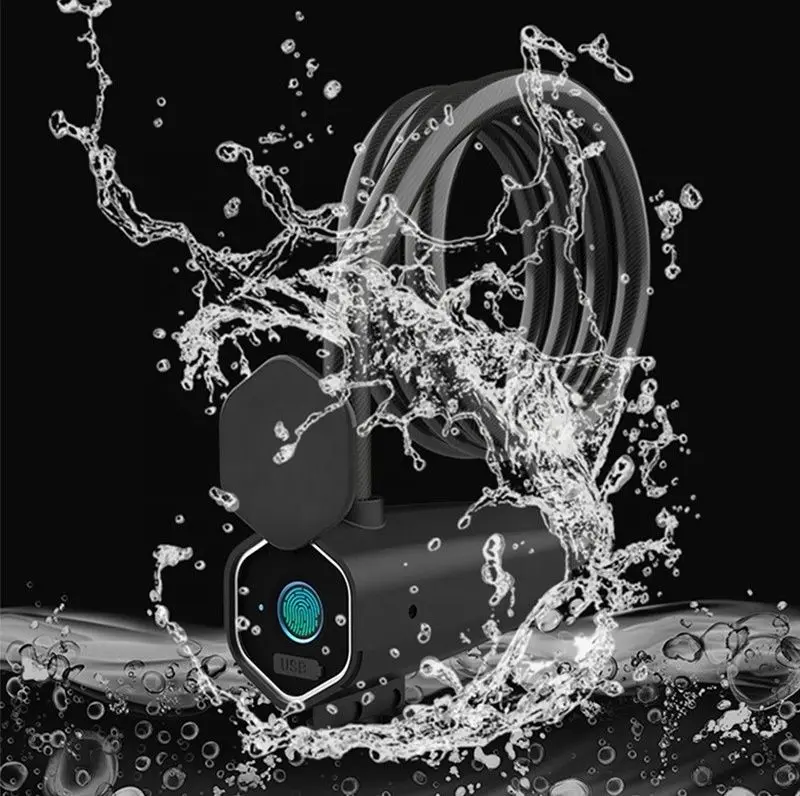 Lacat inteligent pentru bicicleta SmartPass SMP-BCK-C3 (Black)