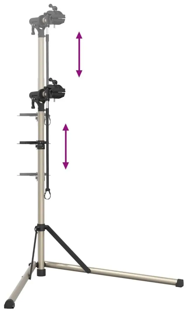 Suport de podea pentru biciclete VidaXL 4005549 (Silver/Black)