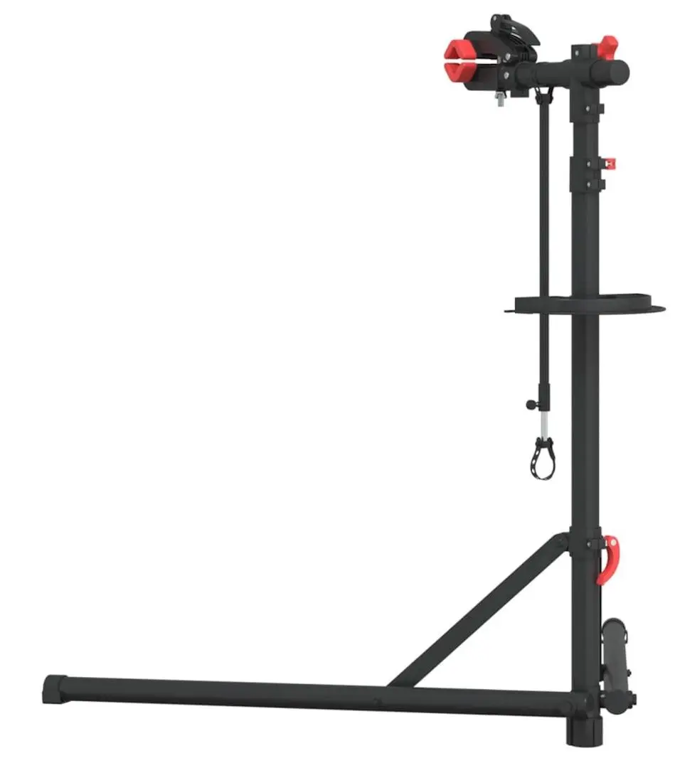 Suport de podea pentru biciclete VidaXL 4005550 (Black/Red)