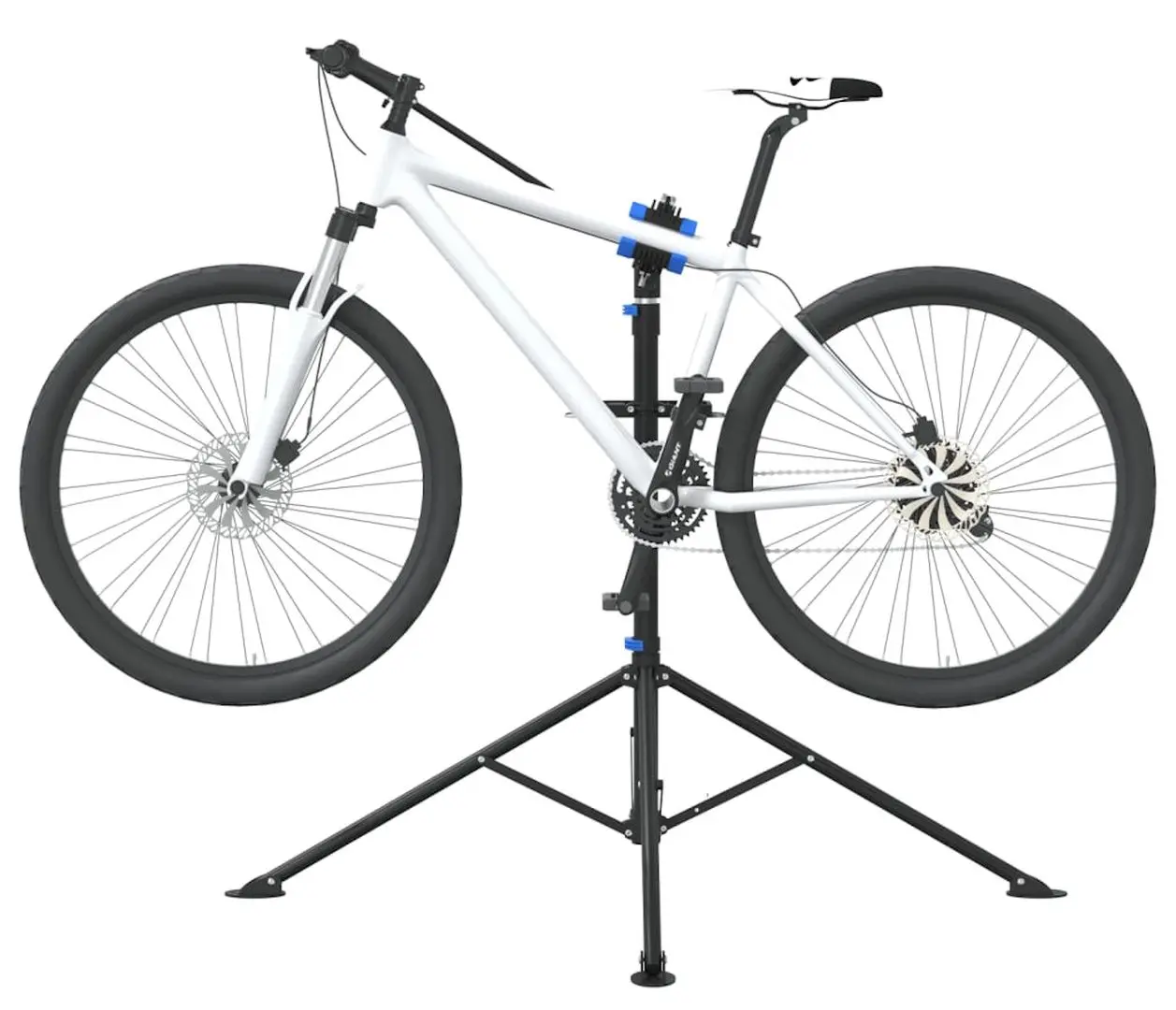Suport de podea pentru biciclete VidaXL 4005552 (Black/Blue)