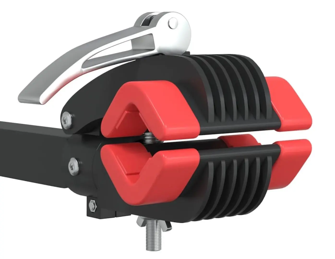 Настенный держатель для велосипеда VidaXL 4005553 (Black/Red)