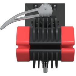 Настенный держатель для велосипеда VidaXL 4005553 (Black/Red) Thumb