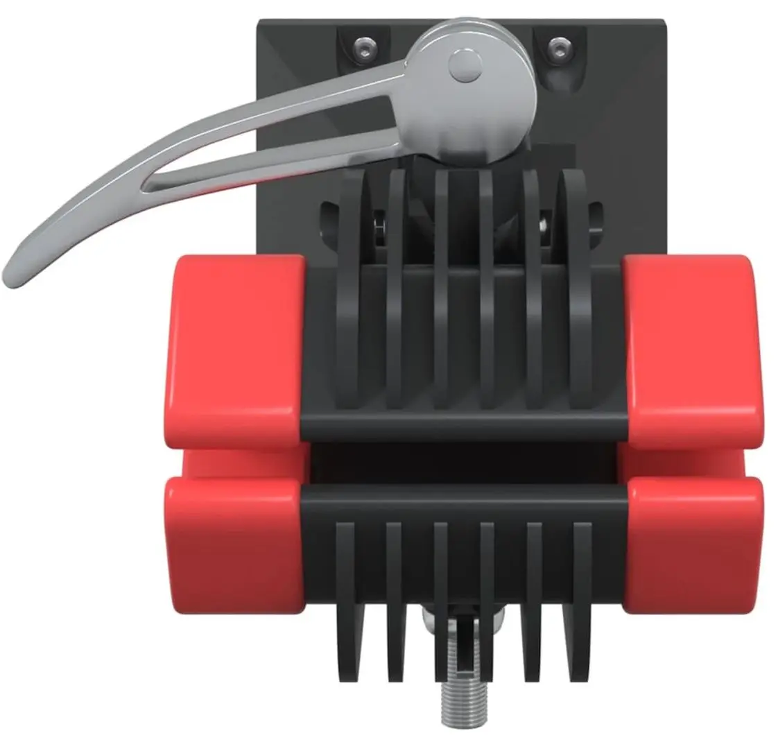 Настенный держатель для велосипеда VidaXL 4005553 (Black/Red)