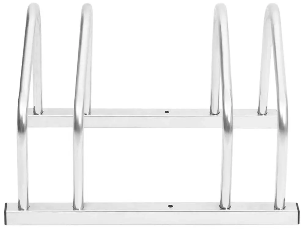 Suport pentru biciclete VidaXL 154417 (Silver)