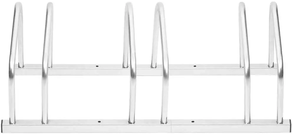 Suport pentru biciclete VidaXL 154418 (Silver)