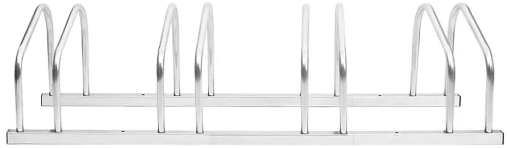 Suport pentru biciclete VidaXL 154419 (Silver)