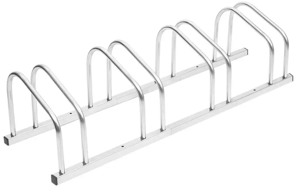 Suport pentru biciclete VidaXL 154419 (Silver)