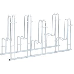 Suport pentru biciclete VidaXL 4005571 (Silver) Thumb