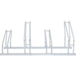 Suport pentru biciclete VidaXL 4005575 (Silver) Thumb