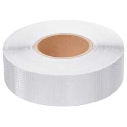 Banda reflectorizantă VidaXL 153122 50m (White) Thumb