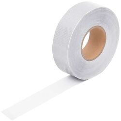 Banda reflectorizantă VidaXL 153122 50m (White) Thumb