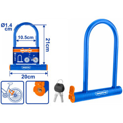 Lacat pentru bicicleta Wadfow WBK6125 Thumb