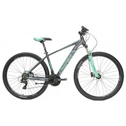 Bicicleta Crosser 075 29 17 21S Shimano + Hydr Logan (Black/Green)
