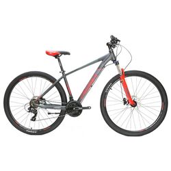 Bicicleta Crosser 075 29 17 21S Shimano + Hydr Logan (Black/Red)