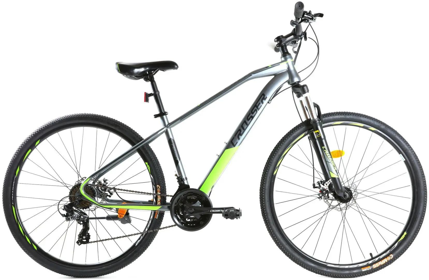 Bicicleta Crosser Gemini 27.5 GD-SKD (Grey/Green)