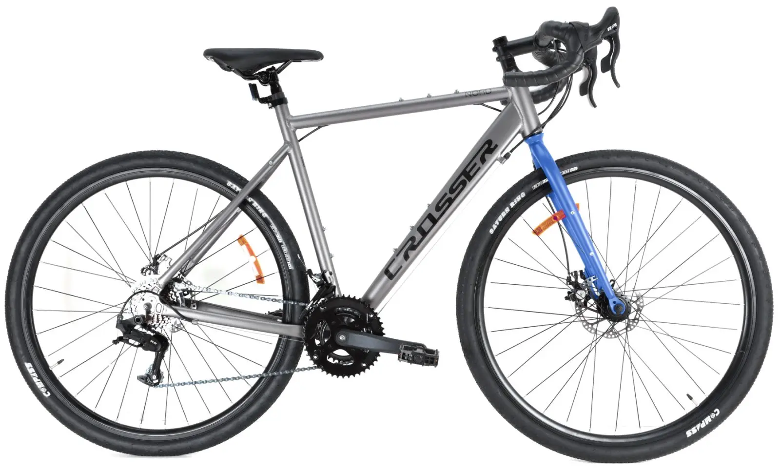 Велосипед Crosser Nord 700C 500-14S (Gray/Blue)