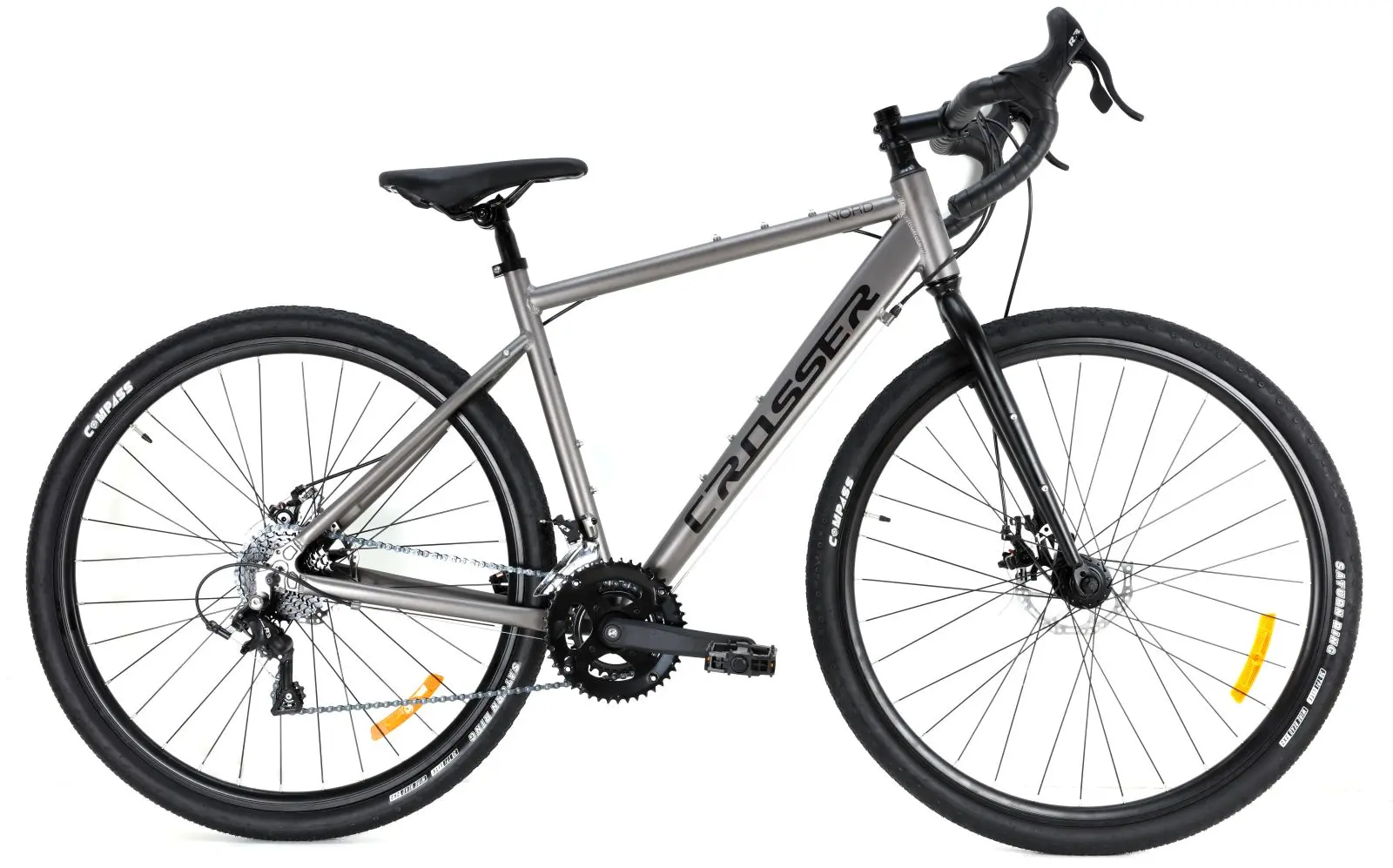 Велосипед Crosser Nord 700C 500-16S (Gray/Black)