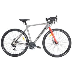 Bicicleta Crosser Nord 700C 530-16S (Gray/Red)