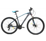 Велосипед Crosser Lava 29 18 21S Shimano + Hydr Logan (Black/Blue)