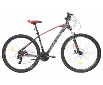 Велосипед Crosser Lava 29 18 21S Shimano + Hydr Logan (Black/Red)