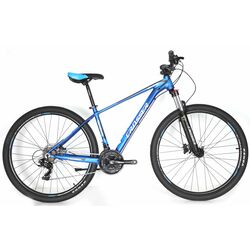 Bicicleta Crosser MT-036 29 17 21S Shimano + Hydr Logan (Black/Blue)
