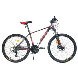 Bicicleta Crosser MT-036 29 17 21S Shimano + Hydr Logan (Black/Red)