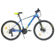 Велосипед Crosser MT-036 29 17 21S Shimano + Hydr Logan (Blue/Green)