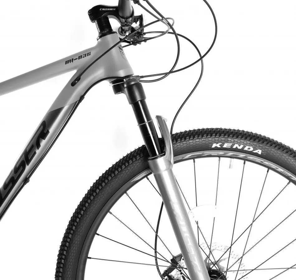 Велосипед Crosser MT-036 29 19 LTWOO+Shimano 1x12 (Black/Gray) - 2