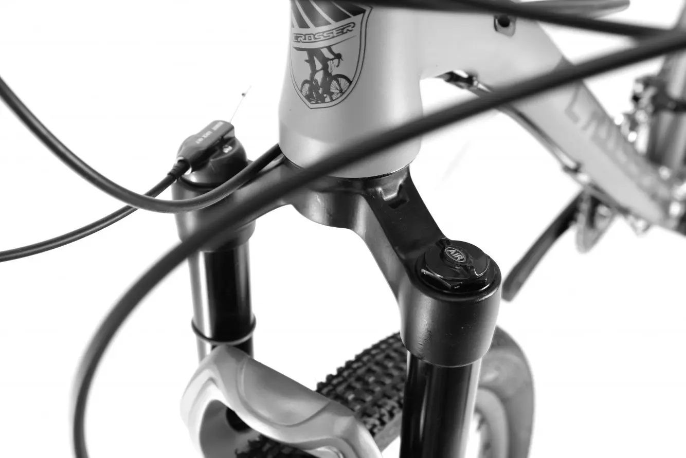 Велосипед Crosser MT-036 29 19 LTWOO+Shimano 1x12 (Black/Gray) - 6