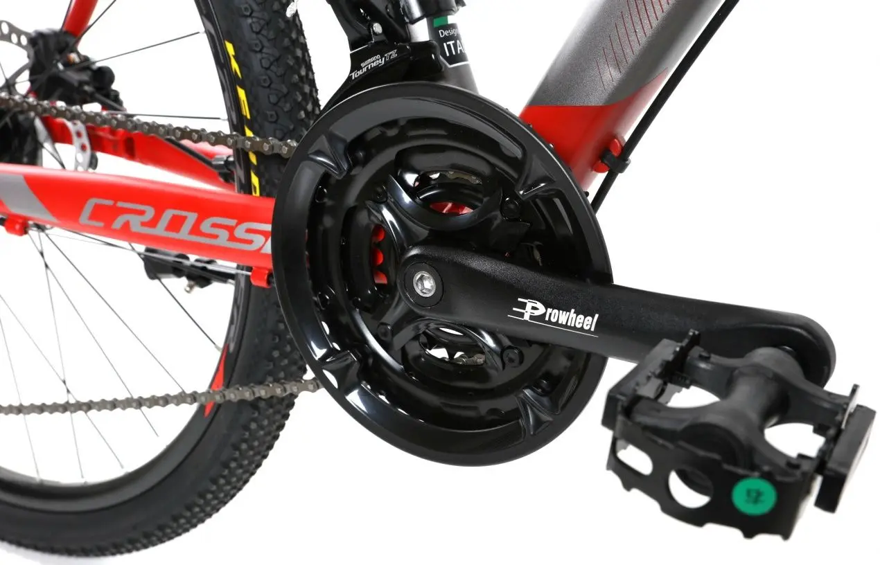 Велосипед Crosser Quick 29 17.5 21S Shimano + Hydr Logan (Gray/Red)