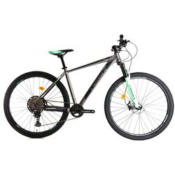 Bicicleta Crosser Solo 29 19 21S Shimano + Hydr Logan (Gray/Green)