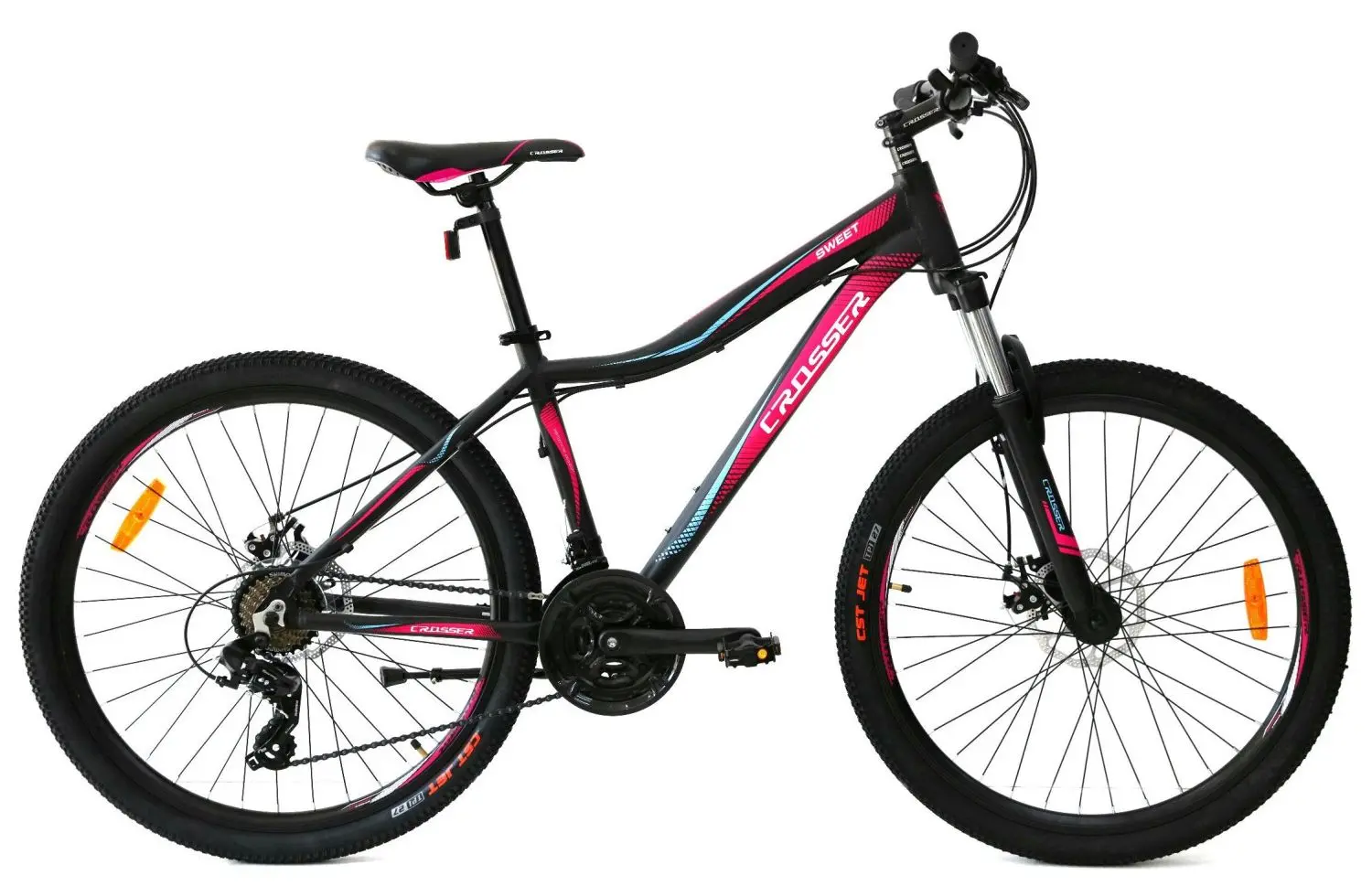 Bicicleta Crosser Sweet 26 16 (Black/Pink)