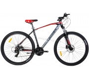 Велосипед Crosser T02 29 20 21S Shimano + Hydr Logan (Black/Red)