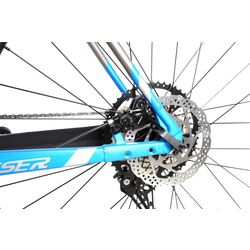 Велосипед Crosser X880 29 17 21S Shimano + Hydr Logan (Gray/Blue) Thumb