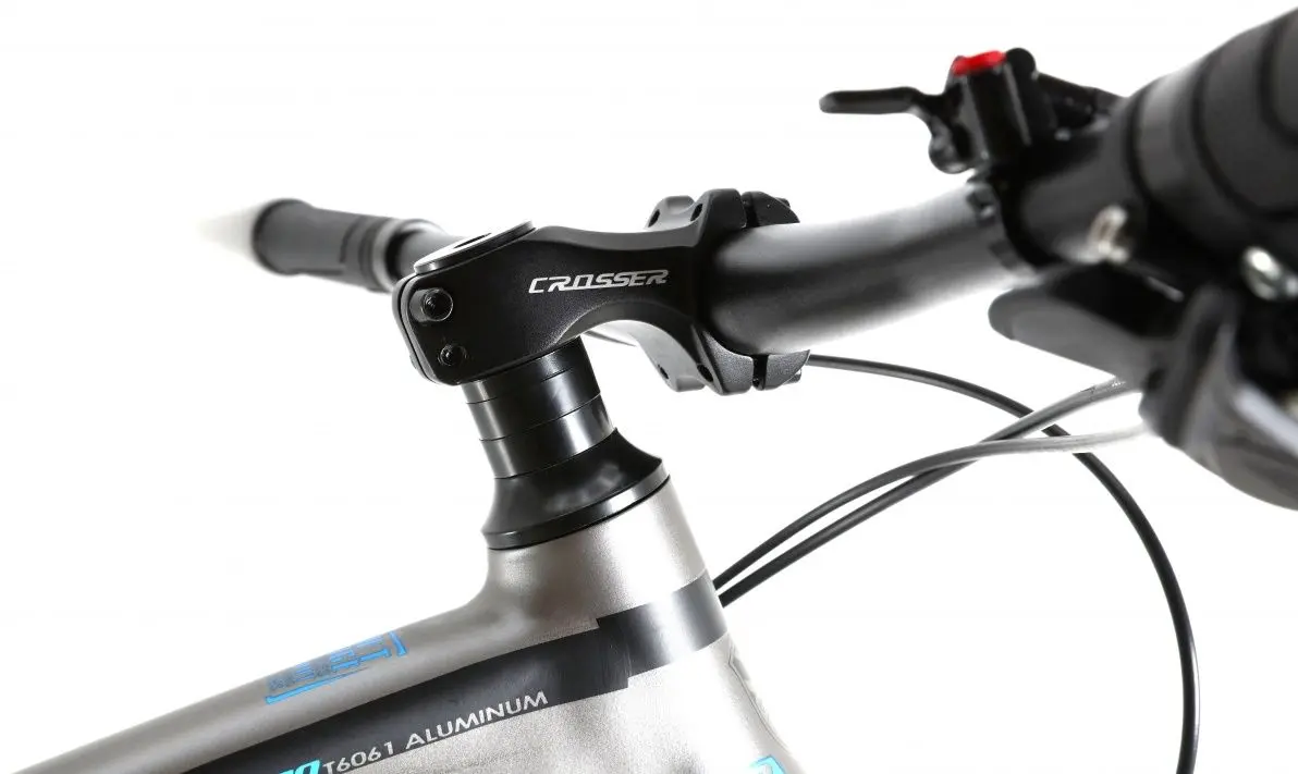 Велосипед Crosser X880 29 19 21S Shimano + Hydr Logan (Gray/Blue)