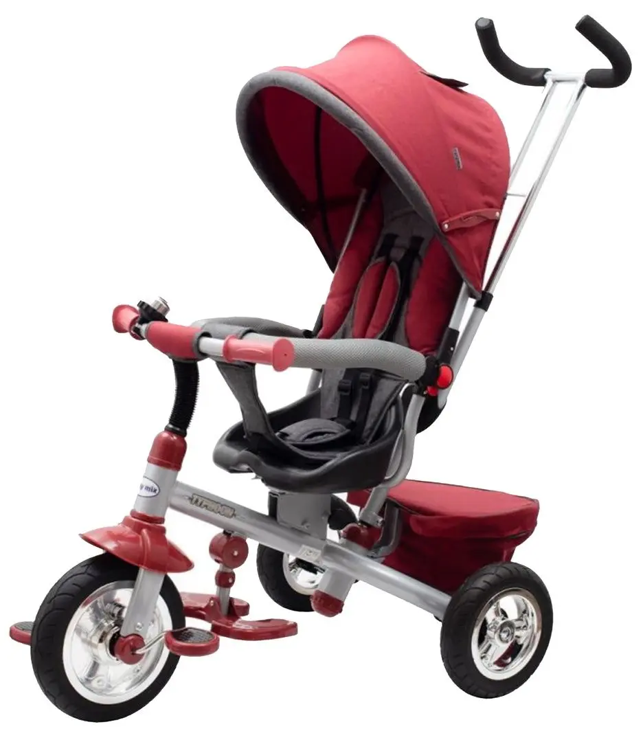 Tricicleta 3in1 Baby Mix Typhoon 360 44989 (Burgundy)