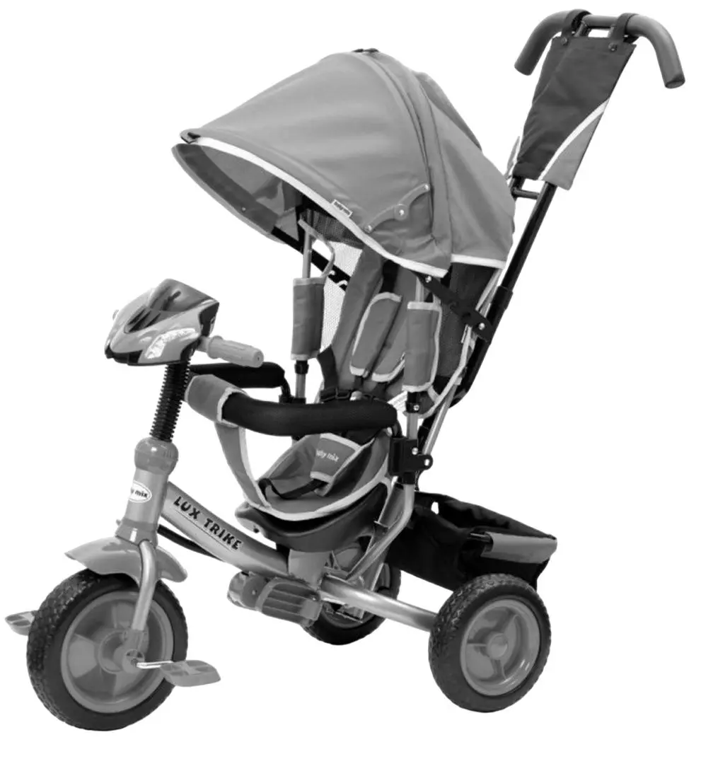 Трехколесный велосипед Baby Mix Lux Trike 39537 (Grey)