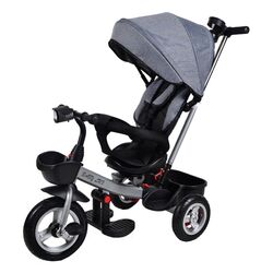 Трехколесный велосипед 4в1 BicyStar Baby Lux (Gray)