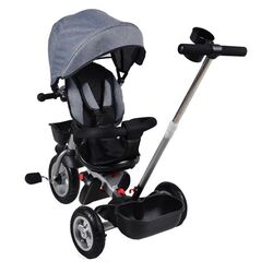 Трехколесный велосипед 4в1 BicyStar Baby Lux (Gray) Thumb