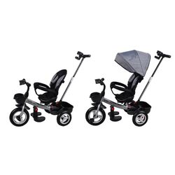 Трехколесный велосипед 4в1 BicyStar Baby Lux (Gray) Thumb