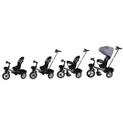 Трехколесный велосипед 4в1 BicyStar Baby Lux (Gray) Thumb