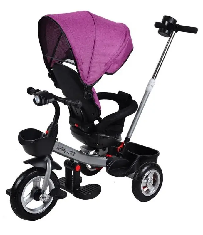 Трехколесный велосипед 4в1 BicyStar Baby Lux (Violet) - 3