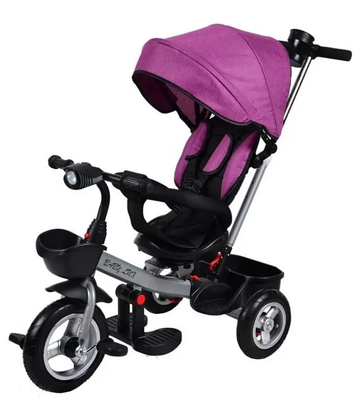 Трехколесный велосипед 4в1 BicyStar Baby Lux (Violet)