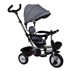 Трехколесный велосипед 4в1 BicyStar Baby Trike (Gray) Thumb