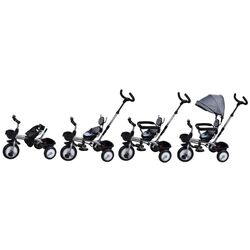 Трехколесный велосипед 4в1 BicyStar Baby Trike (Gray) Thumb